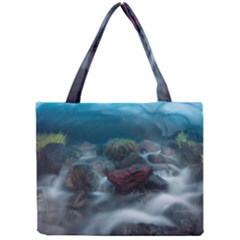 Iceland Cave Tiny Tote Bags by trendistuff