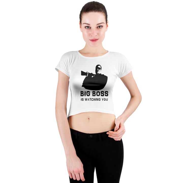 BigBoss Crew Neck Crop Top