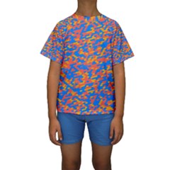 Pixels  Kid s Short Sleeve Swimwear