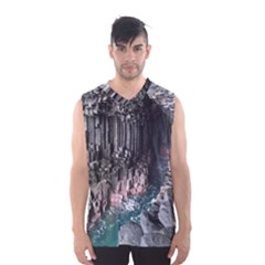 Fingals Cave Men s Basketball Tank Top by trendistuff