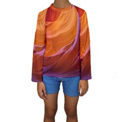 Antelope Canyon 2m Kid s Long Sleeve Swimwear