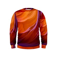 Antelope Canyon 2m Boys  Sweatshirts by trendistuff