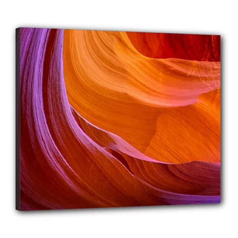 Antelope Canyon 2 Canvas 24  X 20  by trendistuff