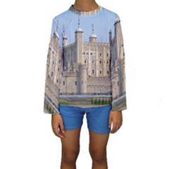 TOWER OF LONDON 2 Kid s Long Sleeve Swimwear