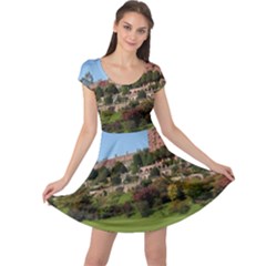 Powis Castle Terraces Cap Sleeve Dresses by trendistuff