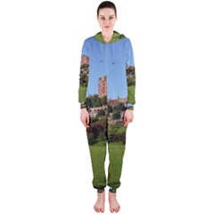 Powis Castle Terraces Hooded Jumpsuit (ladies)  by trendistuff