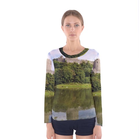 Pembroke Castle Women s Long Sleeve T-shirts by trendistuff