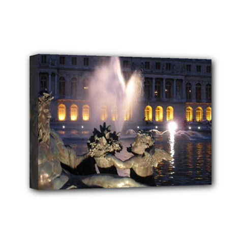 Palace Of Versailles 2 Mini Canvas 7  X 5  by trendistuff