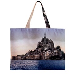 Le Mont St Michel 2 Zipper Tiny Tote Bags by trendistuff