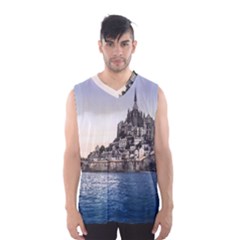 Le Mont St Michel 2 Men s Basketball Tank Top by trendistuff