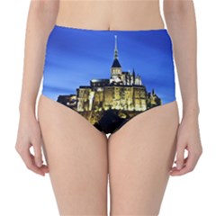 Le Mont St Michel 1 High-waist Bikini Bottoms by trendistuff