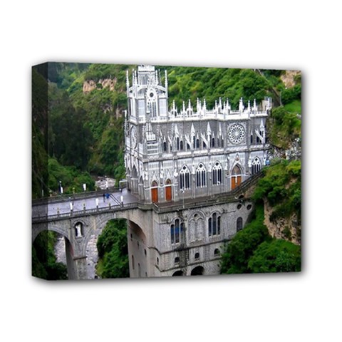 Las Lajas Sanctuary 2 Deluxe Canvas 14  X 11  by trendistuff