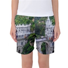 Las Lajas Sanctuary 2 Women s Basketball Shorts by trendistuff