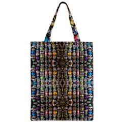 Kaleidoscope Jewelry  Mood Beads Zipper Classic Tote Bags by BadBettyz