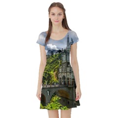 Las Lajas Sanctuary 1 Short Sleeve Skater Dresses by trendistuff