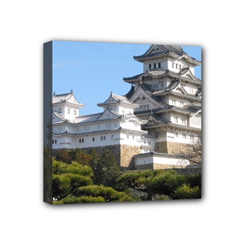 Himeji Castle Mini Canvas 4  X 4  by trendistuff