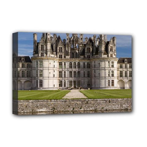 Chambord Castle Deluxe Canvas 18  X 12   by trendistuff