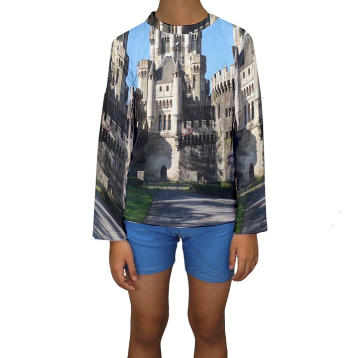 BUTRON CASTLE Kid s Long Sleeve Swimwear