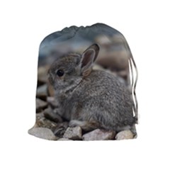 Small Baby Bunny Drawstring Pouches (extra Large) by trendistuff