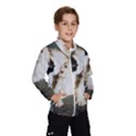 CALICO CAT AND WHITE KITTY Wind Breaker (Kids) View1