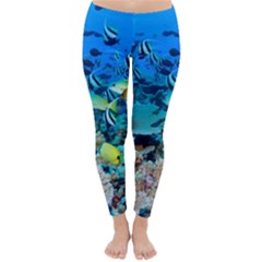 Fr Frigate Shoals Winter Leggings  by trendistuff