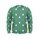 Triangles and other shapes pattern  Kid s Sweatshirt View1