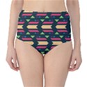Triangles and other shapes High-Waist Bikini Bottoms View1