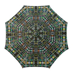 Kaleidoscope Mood Bead Golf Umbrella  #1 by BadBettyz