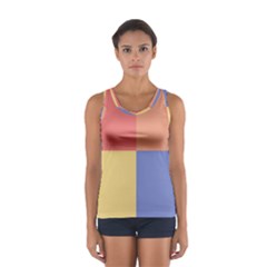 4 Squares Women s Sport Tank Top by LalyLauraFLM