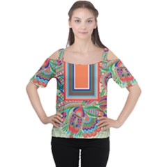 Tribal7 Women s Cutout Shoulder Tee