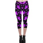 Pretty flowers Capri Leggings 