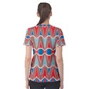 Rhombus and ovals chains Women s Cotton Tee View2