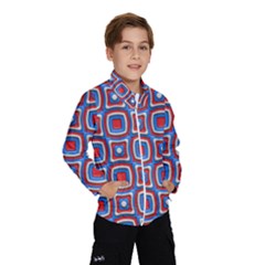 3d Squares Wind Breaker (kids)