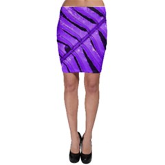 Purple Fern Bodycon Skirts