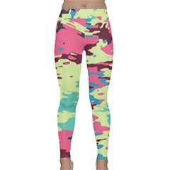 Chaos texture Yoga Leggings