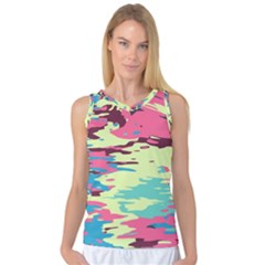 Chaos texture Women s Basketball Tank Top