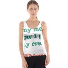 Whipped Cream Tank Top by b34poison