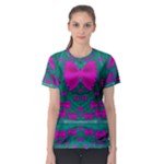 World Wide Flying Butterflies Women s Sport Mesh Tee