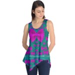 World Wide Flying Butterflies Sleeveless Tunic