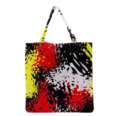 Glass Texture  Grocery Tote Bag by LalyLauraFLM