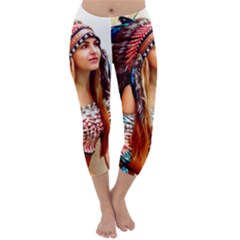 Indian 21 Capri Winter Leggings 