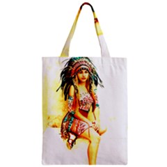 Indian 16 Zipper Classic Tote Bag by indianwarrior