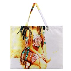 Indian 16 Zipper Large Tote Bag by indianwarrior