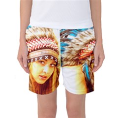 Indian 12 Women s Basketball Shorts