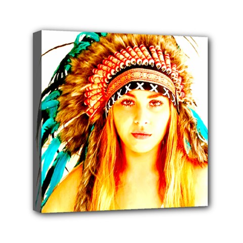 Indian 29 Mini Canvas 6  X 6  by indianwarrior