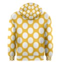 Sunny Yellow Polkadot Men s Zipper Hoodie View2