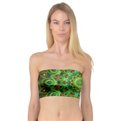 Peacock Feathers Mandala Bandeau Top by Zandiepants