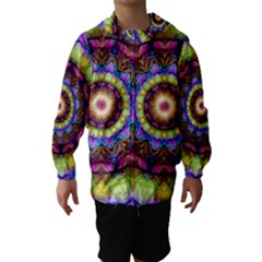 Rainbow Glass Hooded Wind Breaker (kids) by Zandiepants