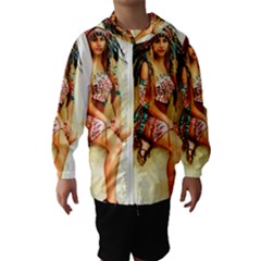 Indian 15 Hooded Wind Breaker (kids) by indianwarrior