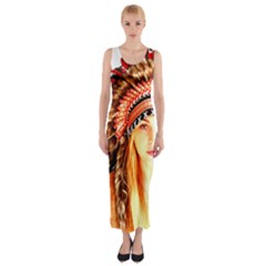 Indian 3 Fitted Maxi Dress